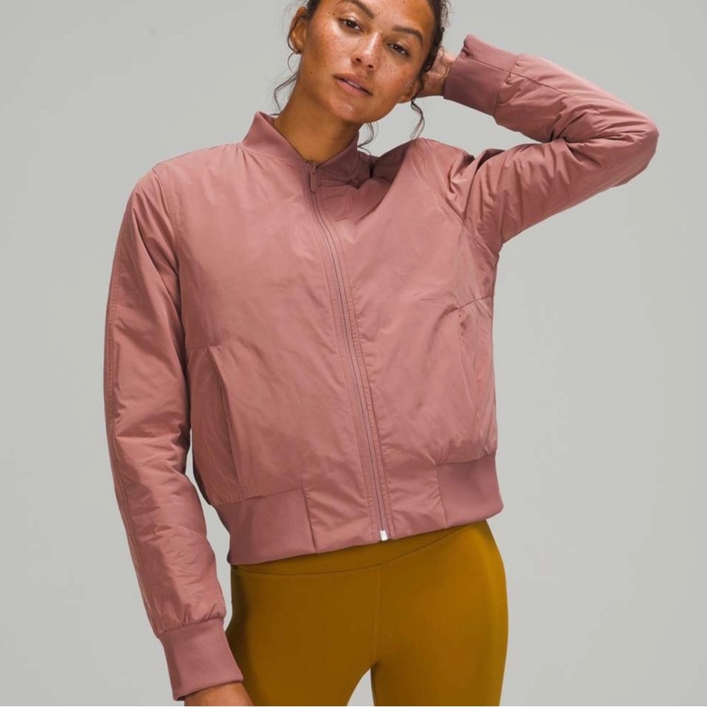 Spiced Chai Lululemon Bomber Jacket